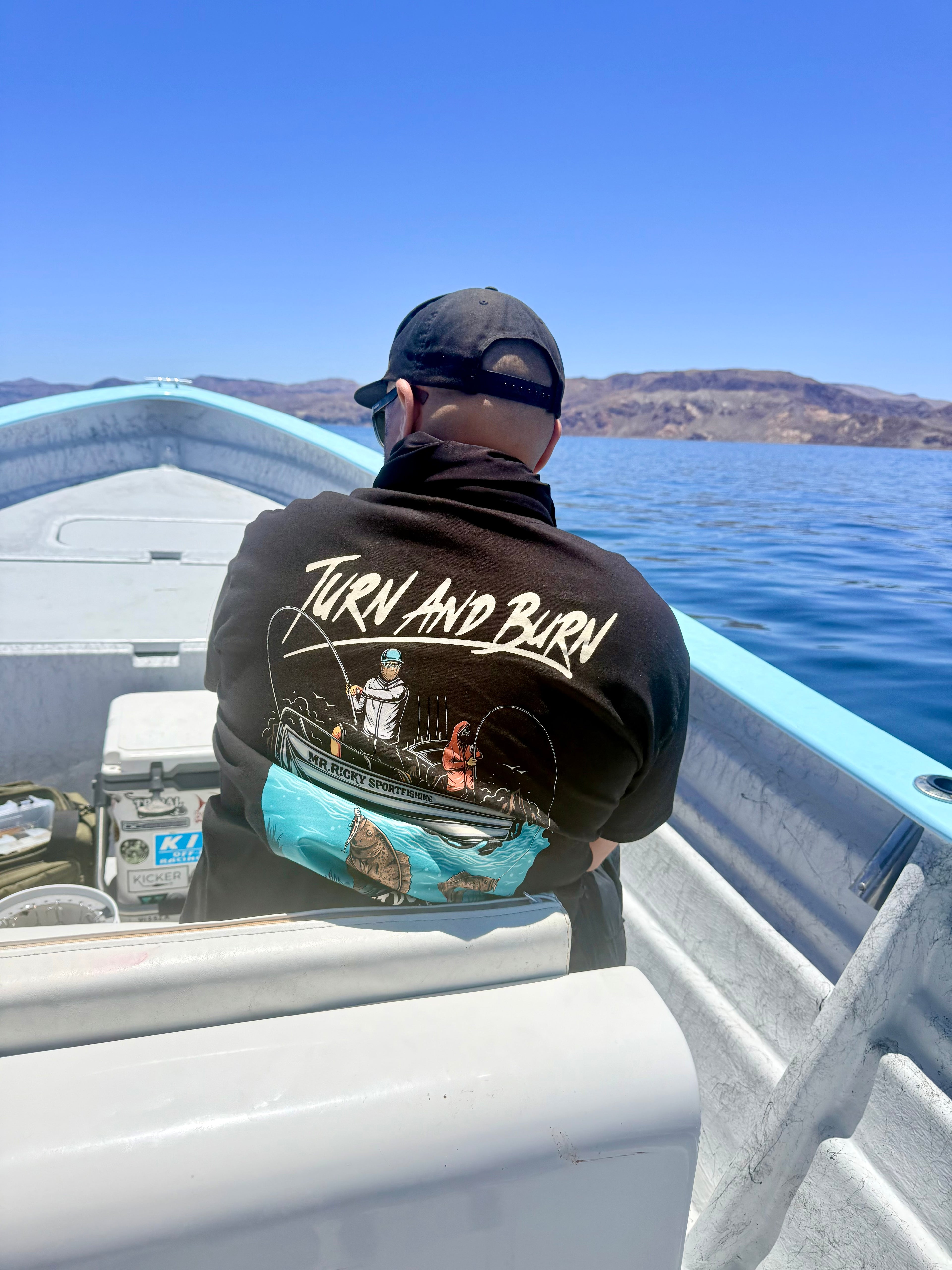 Turn & Burn Tee | Mr. Ricky Sportfishing Collab