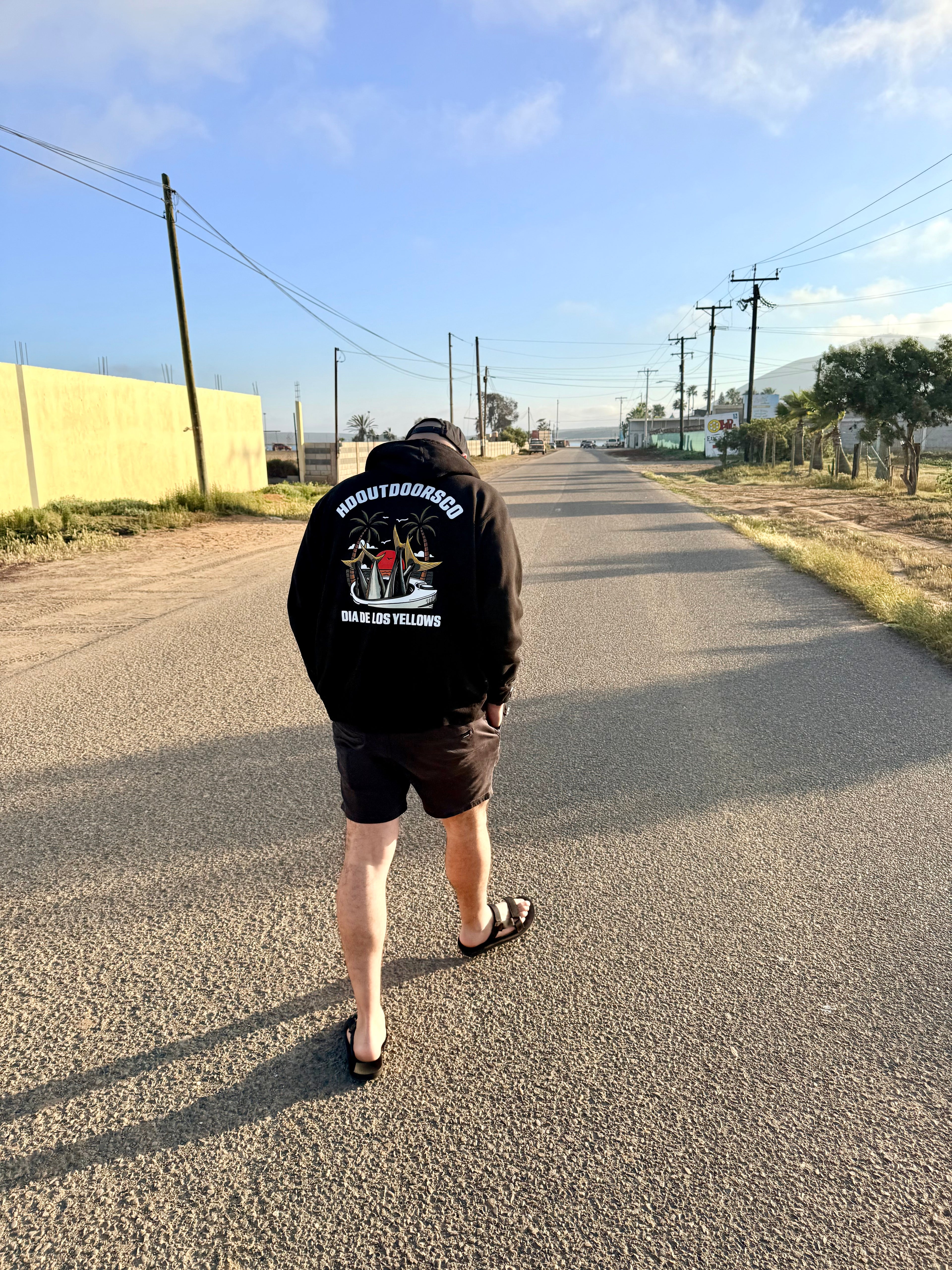 Now Available! Dia De Los Yellows Zip Up Hoodie