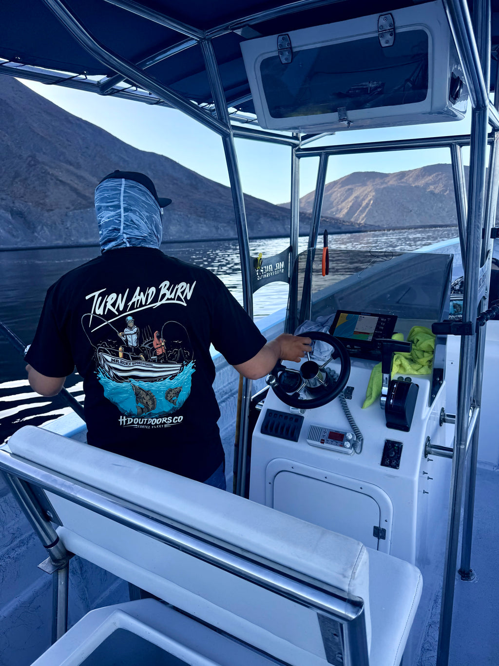 Turn & Burn | Mr. Ricky Sportfishing Collab Tee