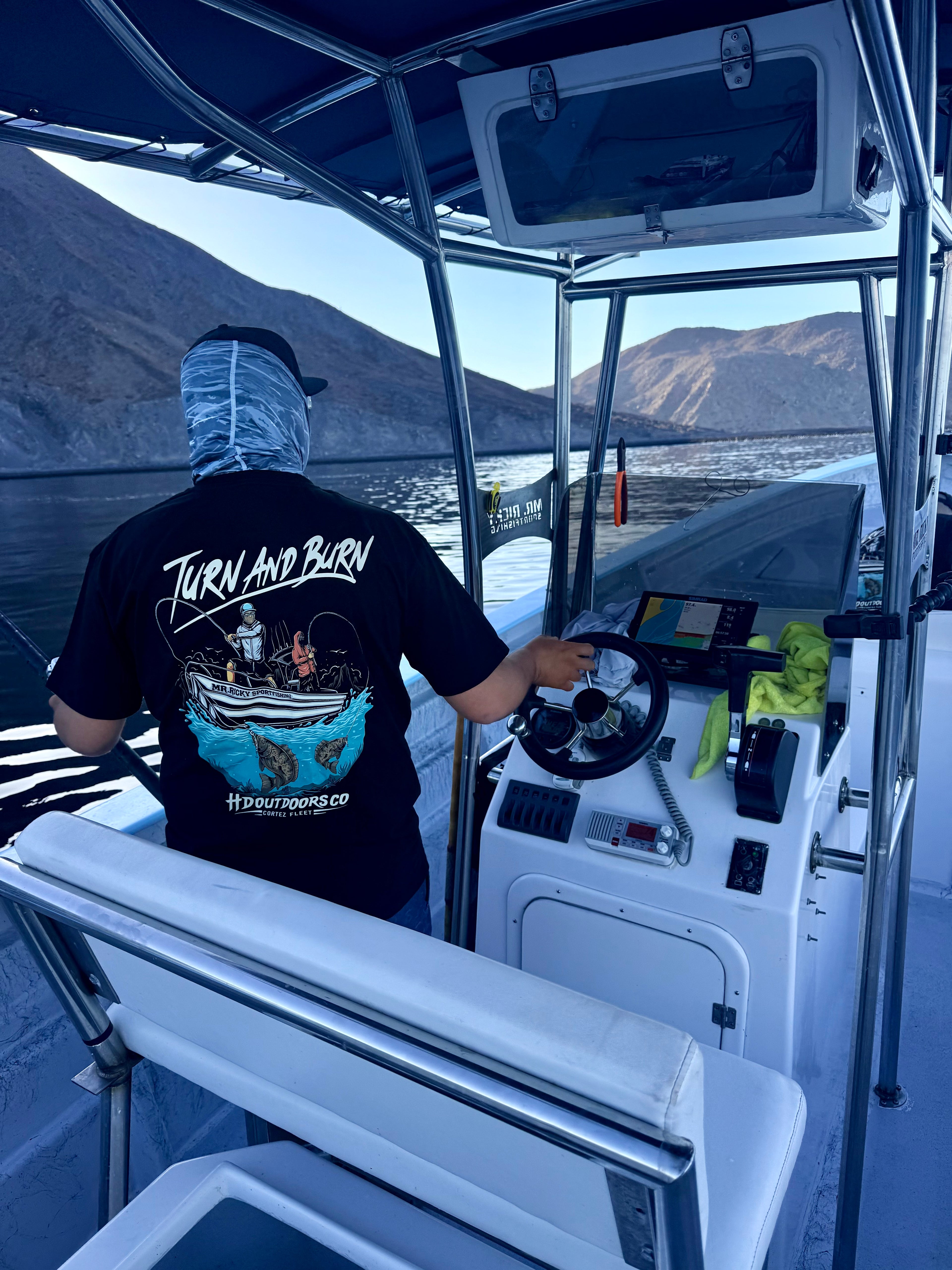 Turn & Burn | Mr. Ricky Sportfishing Collab Tee